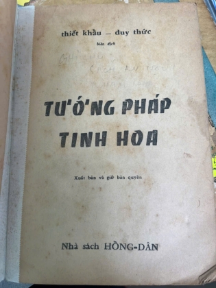 TƯỚNG PHÁP TINH HOA - THIẾT KHẨU, DUY THỨC DỊCH