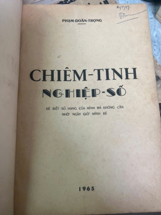 CHIÊM TINH NGHIỆP SỐ - PHẠM DOÃN TRỌNG