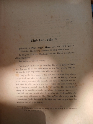 ĐIÊU TÀN - CHẾ LAN VIÊN