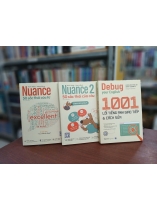 COMBO 3 CUỐN NUANCE - NUANCE 2 - DEBUG YOUR ENGLISH