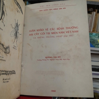 CẨM NANG MÙA MÀNG, LUẬN KHẢO VỀ CÁC BỆNH THƯỜNG HẠI CÂY CỐI MIỀN NAM VIỆT NAM - HOÀNG THỊ MỸ 