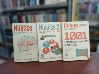 COMBO 3 CUỐN NUANCE - NUANCE 2 - DEBUG YOUR ENGLISH