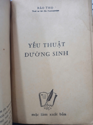 YẾU THUẬT DƯỠNG SINH - BẢO THỌ