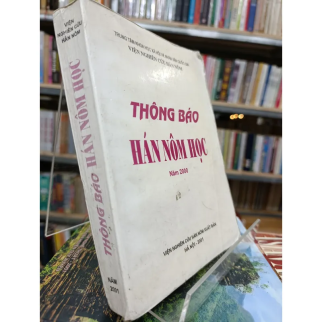 THÔNG BÁO HÁN NÔM HỌC NĂM 2000