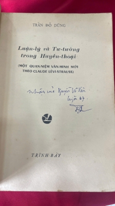 LUẬN LÝ VÀ TƯ TƯỞNG TRONG HUYỀN THOẠI - TRẦN ĐỖ DŨNG