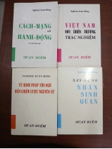 NGHIÊM XUÂN HỒNG - COMBO 4 CUỐN CỦA THƯ VIỆN HUỆ QUANG IN ẤN