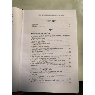 1963 - 2013 NĂM MƯƠI NĂM NHÌN LẠI (TẬP 1 VÀ 3) - NHIỀU TÁC GIẢ