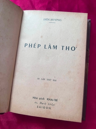 PHÉP LÀM THƠ - DIÊN HƯƠNG
