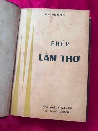 PHÉP LÀM THƠ - DIÊN HƯƠNG