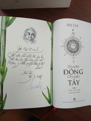 CHUYỆN ĐÔNG CHUYỆN TÂY - AN CHI [CÓ CHỮ KÝ TÁC GIẢ]