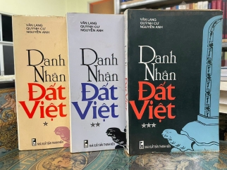 3 CUỐN DANH NHÂN ĐẤT VIỆT - VĂN LANG, QUỲNH CƯ, NGUYỄN ANH
