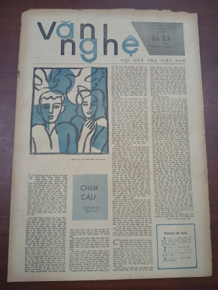 BÁO VĂN NGHỆ HỘI NHÀ VĂN VIỆT NAM SỐ 23 (970) NGÀY 5-6-1982