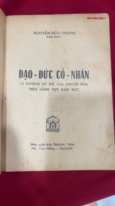 ĐẠO ĐỨC CỔ NHÂN - NGUYỄN HỮU TRỌNG