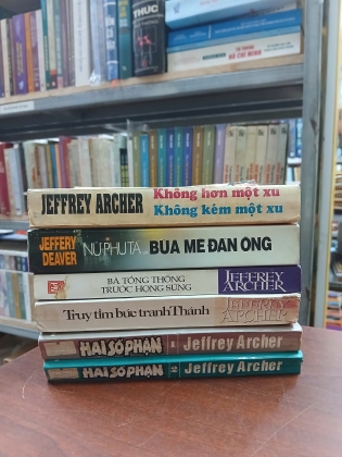 COMBO 5 TỰA SÁCH CỦA JEFFREY ARCHER