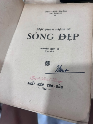 MỘT QUAN NIỆM VỀ SỐNG ĐẸP - NGUYỄN HIẾN LÊ 