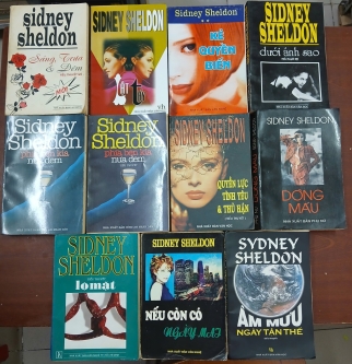 COMBO 10 TỰA SÁCH CỦA TÁC GIẢ SIDNEY SHELDON (11 CUỐN)