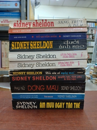 COMBO 10 TỰA SÁCH CỦA TÁC GIẢ SIDNEY SHELDON (11 CUỐN)