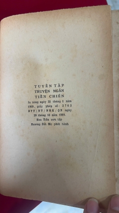TUYỂN TẬP TRUYỆN NGẮN TIỀN CHIẾN