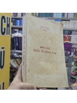 ĐỊNH CHẾ QUỐC TẾ CÔNG PHÁP - LƯU VĂN BÌNH 