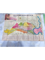 BẢN ĐỒ SÀI GÒN NĂM 1972