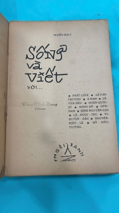 SỐNG VÀ VIẾT - NGUIỄN NGU Í
