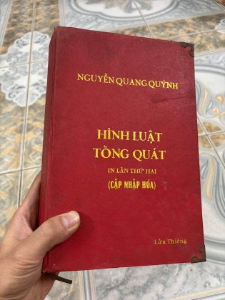 HÌNH LUẬT TỔNG QUÁT - NGUYỄN QUANG QUÝNH