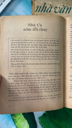  NHÀ VĂN SỐ THÁNG 1, THÁNG 3 NĂM 1975