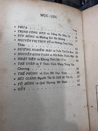 MƯỜI KHUÔN MẶT VĂN NGHỆ HÔM NAY - TẠ TỴ (1972)