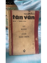 NGUYỆT SAN TÂN VĂN SỐ 47 - VŨ BẰNG CON DẤU HÓA