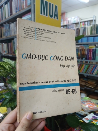 GIÁO DỤC CÔNG DÂN LỚP ĐỆ TỨ