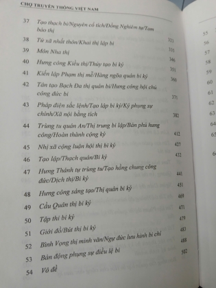 CHỢ TRUYỀN THỐNG VIỆT NAM QUA TƯ LIỆU VĂN BIA - TRỊNH KHẮC MẠNH 