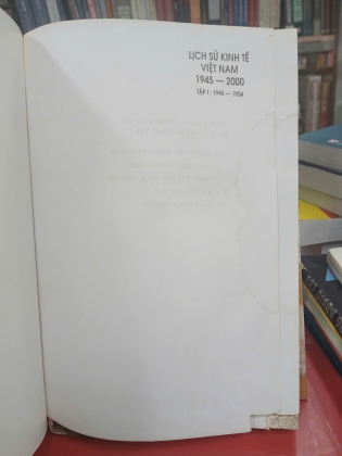 LỊCH SỬ KINH TẾ VIỆT NAM 1945 - 2000 TẬP 1 (BÌA CỨNG) - ĐẶNG PHONG 