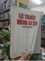 LÊ TRIỀU HÌNH LUẬT (LUẬT HỒNG ĐỨC) - NGUYỄN Q. THẮNG 