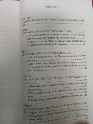 SỐC - SỰ TRỖI DẬY CỦA CHỦ NGHĨA TƯ BẢN THẢM HỌA - NAOMI KLEIN