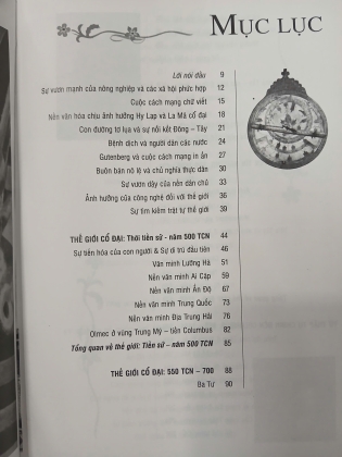 LƯỢC SỬ THẾ GIỚI (BÌA CỨNG) - PATRICIA S. DANIELS & STEPHEN G. HYSLOP