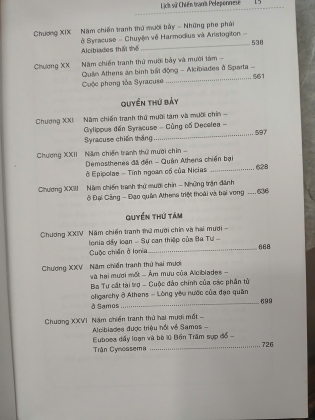 LỊCH SỬ CHIẾN TRANH PELOPONNESE (BÌA CỨNG) - THUCYDIDES
