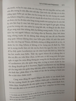 LỊCH SỬ CHIẾN TRANH PELOPONNESE (BÌA CỨNG) - THUCYDIDES