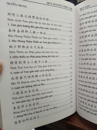 QUY NGUYÊN TRỰC CHỈ (BÌA CỨNG) - ĐẠI SƯ TÔNG BỔN