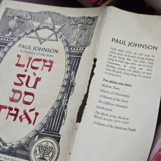 LỊCH SỬ DO THÁI ( BÌA CỨNG) - PAUL JONHSON ( ĐẶNG VIỆT VINH DỊCH)
