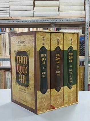 BOXSET TAM QUỐC CHÍ (BÌA CỨNG) - TRẦN THỌ