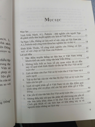 NHỮNG CỨ LIỆU MỚI VỀ VIỆC CHÉP SỬ VIỆT NAM - A. L. FEDORIN