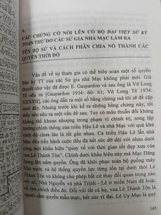 NHỮNG CỨ LIỆU MỚI VỀ VIỆC CHÉP SỬ VIỆT NAM - A. L. FEDORIN