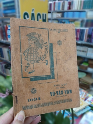 MỤC LỤC NHÀ THUỐC VỎ VĂN VÂN (1934)