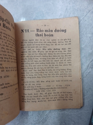 MỤC LỤC NHÀ THUỐC VỎ VĂN VÂN (1934)