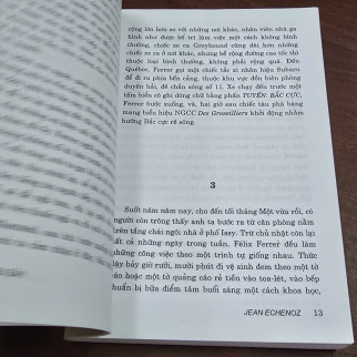 TÔI ĐI ĐÂY - JEAN ECHENOZ ( PHẠM VĂN BA DỊCH) 