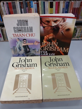SÁCH CỦA TÁC GIẢ JOHN GRISHAM (3 TỰA)