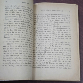 NGƯỜI ĐÀN BÀ TRONG CỒN CÁT ( CÓ CHỮ KÝ DỊCH GIẢ) - KOBO ABE ( TRÙNG DƯƠNG DỊCH)