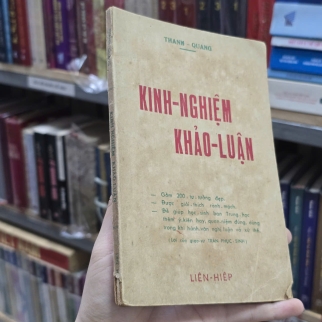 KINH NGHIỆM KHẢO LUẬN - THANH QUANG 