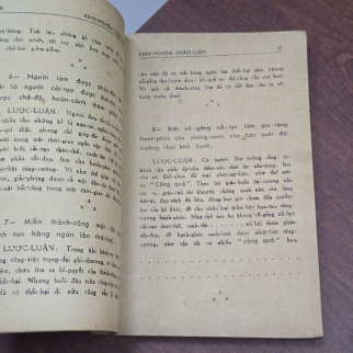 KINH NGHIỆM KHẢO LUẬN - THANH QUANG 