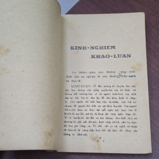 KINH NGHIỆM KHẢO LUẬN - THANH QUANG 